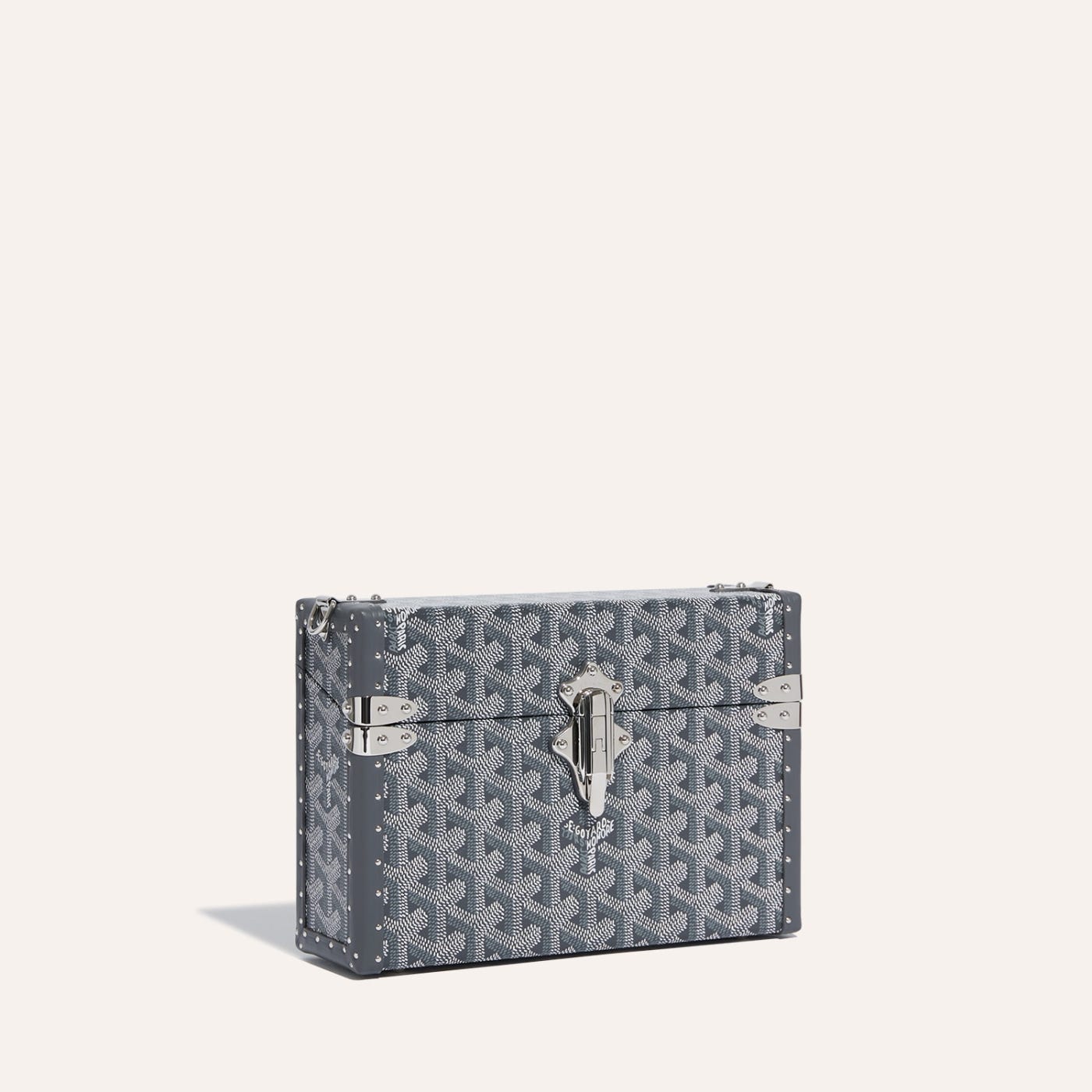 Goyard Cassette Trunk Bag Grey - Image 1